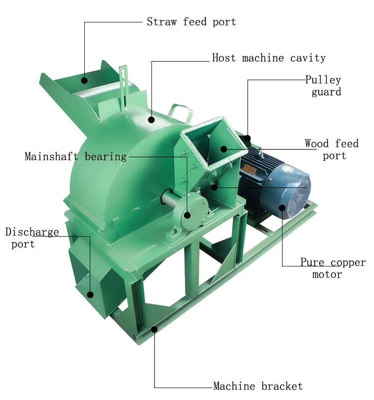 High efficiency Shave Chipper Wood Shaving Machine