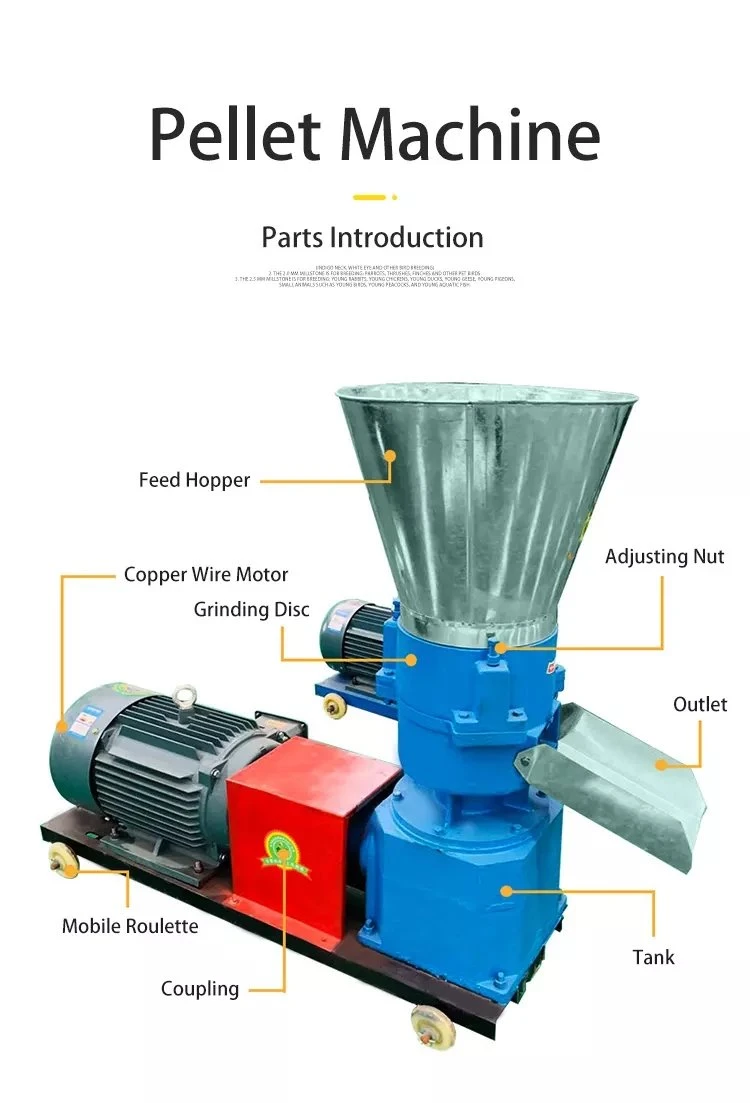 5mm Sawdust Pellet Machine