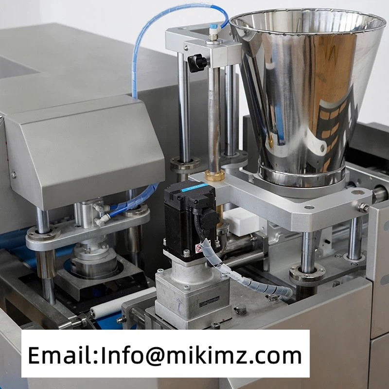 Semi-automatic japanese style dumpling making gyoza wrapping machine