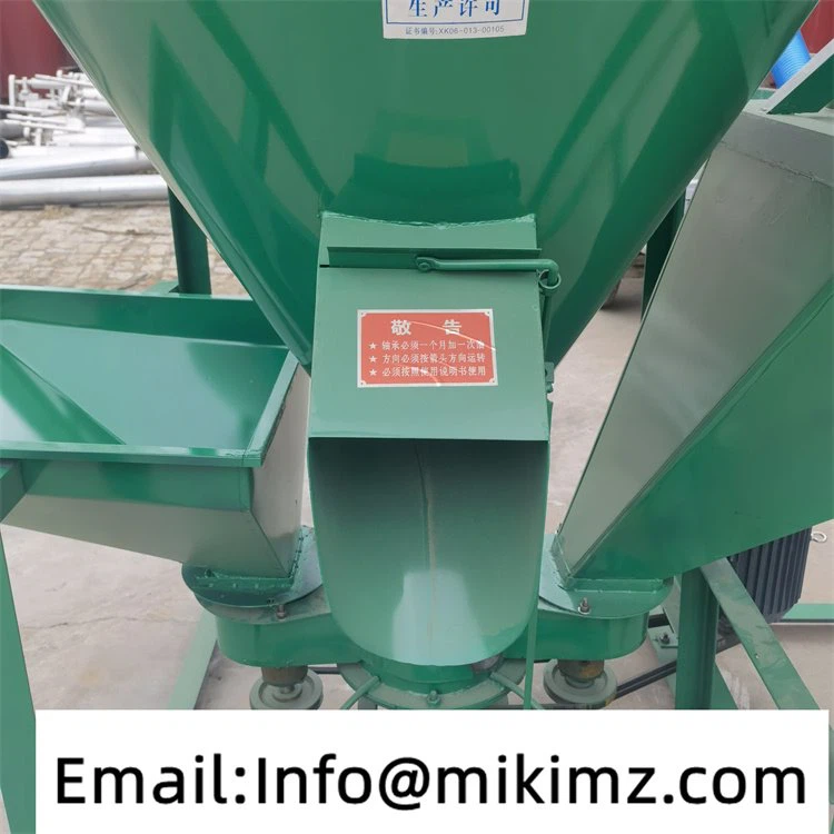 product-750-750 China Lead Manufacturer Vertical Poultry Feed Mixer Grinder Machine