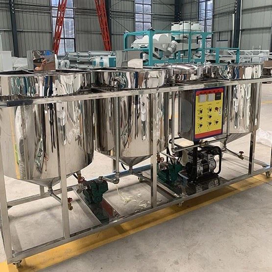 High Efficiency Professional Camellia Oil Refining Machine Price