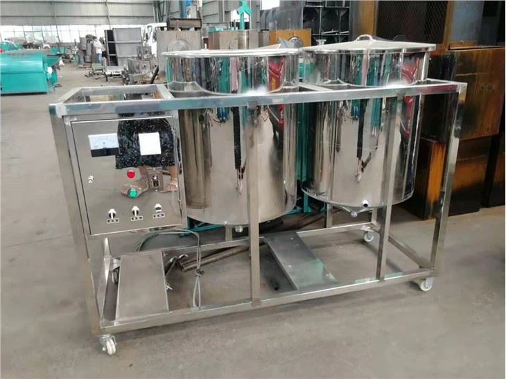 Small Scale Edible Oil Refining Machinery