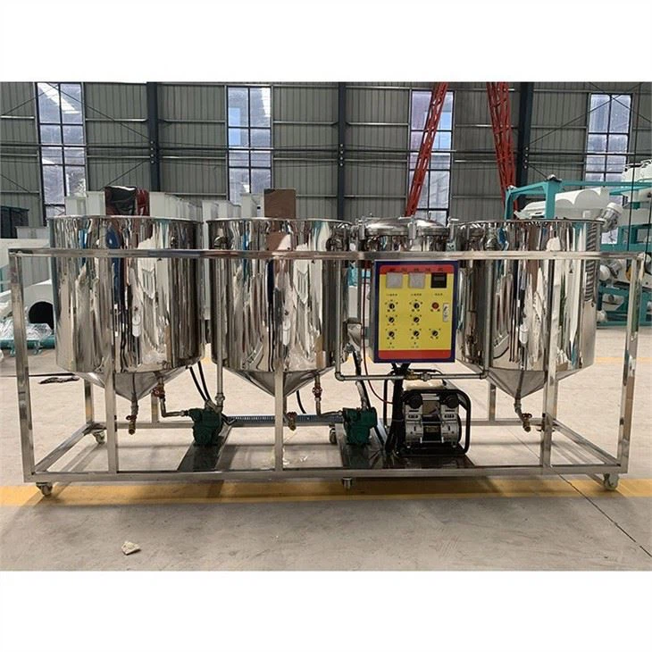 Small Scale Edible Oil Refining Machinery