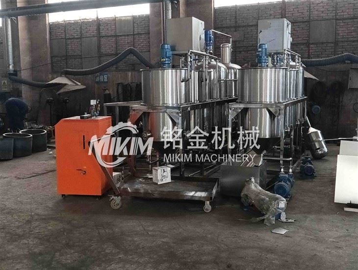 Oil Refinery Machine With Deodorizing