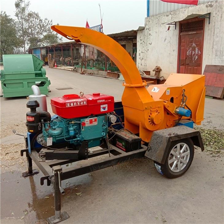 Wood Chipper 40hp Diesel Engine