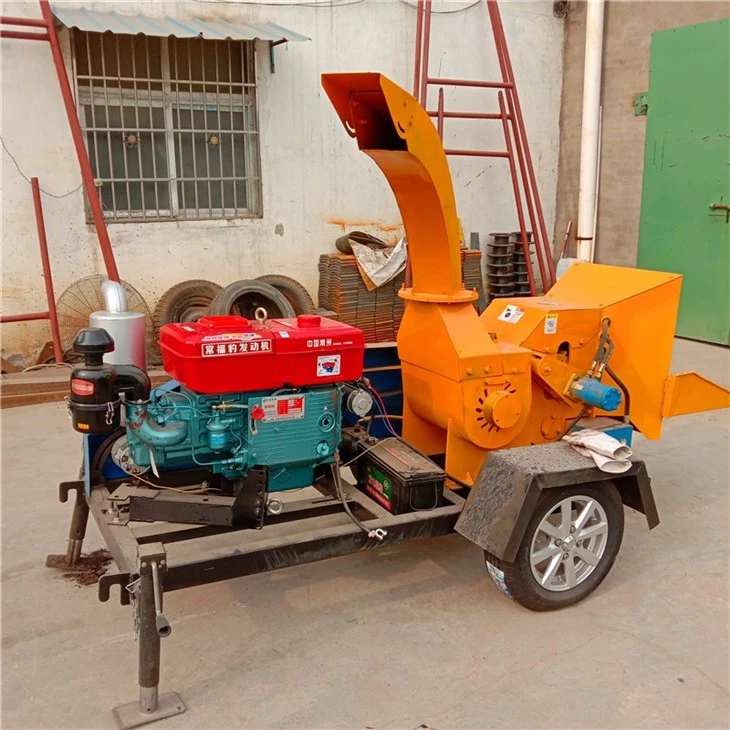 Wood Chipper 40hp Diesel Engine
