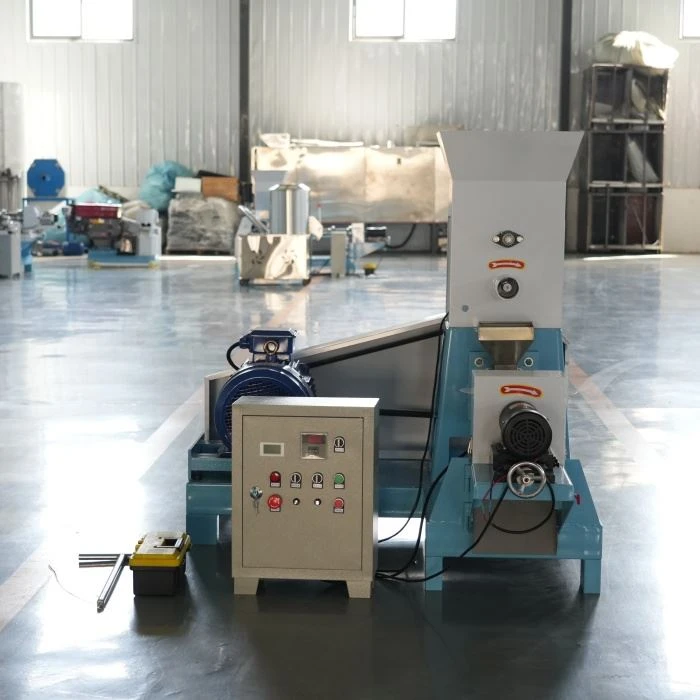 Animal Floating Fish Feed Pellet Machine factory