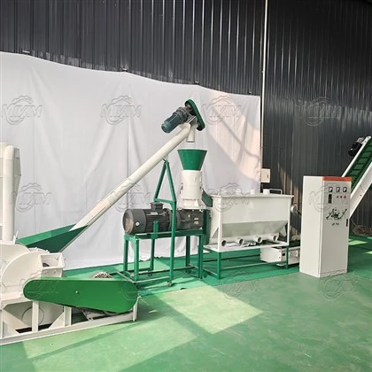 300-500 Kg/h 바이오매스 목재 펠렛 생산 라인