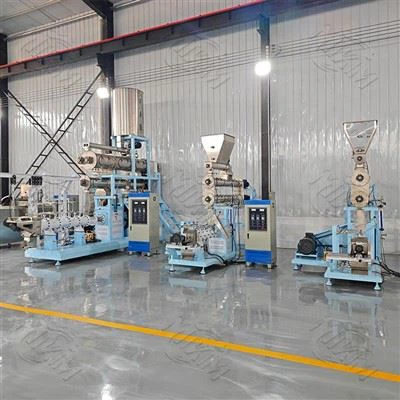 Twin-Screw Floating Fish Feed Extruder Machine Twin-Screw Floating Fish Feed Extruder Machine